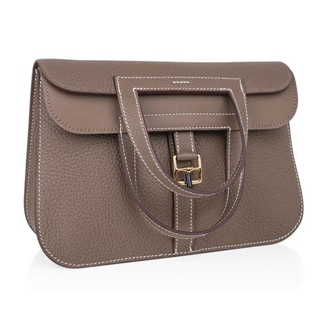 hermes halzan 25 bag|hermes halzan price.